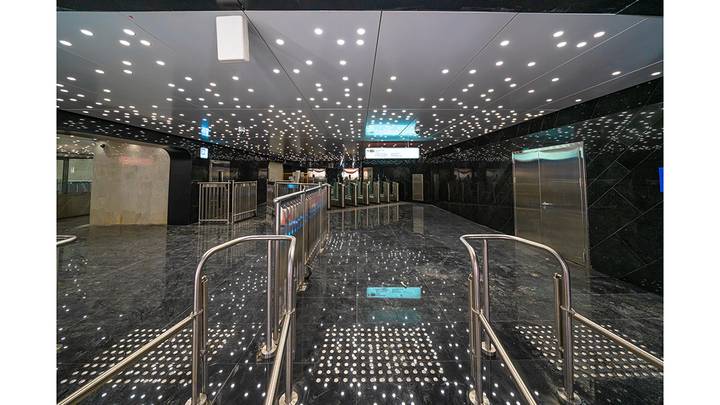 Станция «Кленовый бульвар» Большой кольцевой линии / Фото: АО «Мосинжпроект»