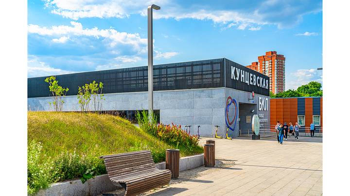 Станция «Кунцевская» Большой кольцевой линии / Фото: АО «Мосинжпроект»
