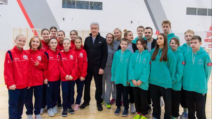 Мэр столицы Сергей Собянин посетил спортивный комплекс «Ника» в Текстильщиках