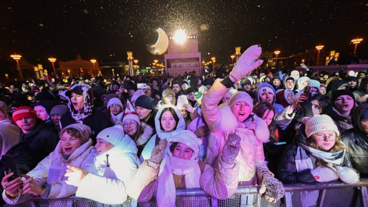 Новогодняя ночь в москве