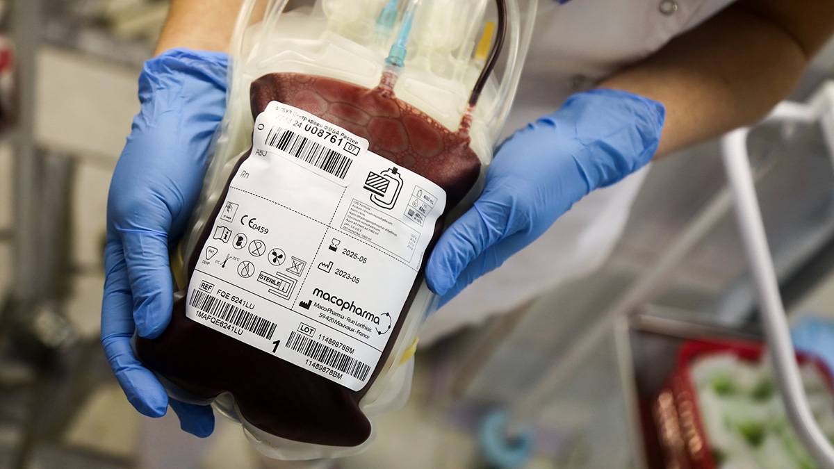 Московские врачи выявили донора с необычным резус-фактором крови