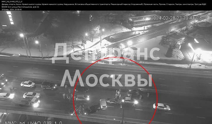 Массовое ДТП произошло на Волгоградском проспекте