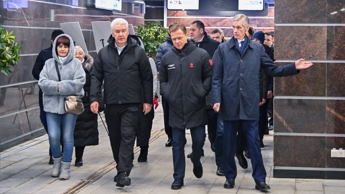 Неделя мэра: открытие вестибюля вокзала «Лианозово» и запуск нового поезда на Замоскворецкой линии