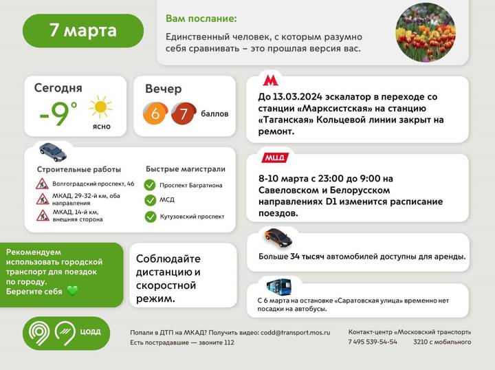 Москвичам рассказали о ситуации на дорогах в предпраздничный день
