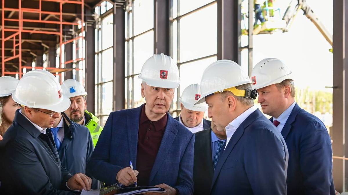 Собянин: Станция метро «Потапово» строится по принципиально новой технологии