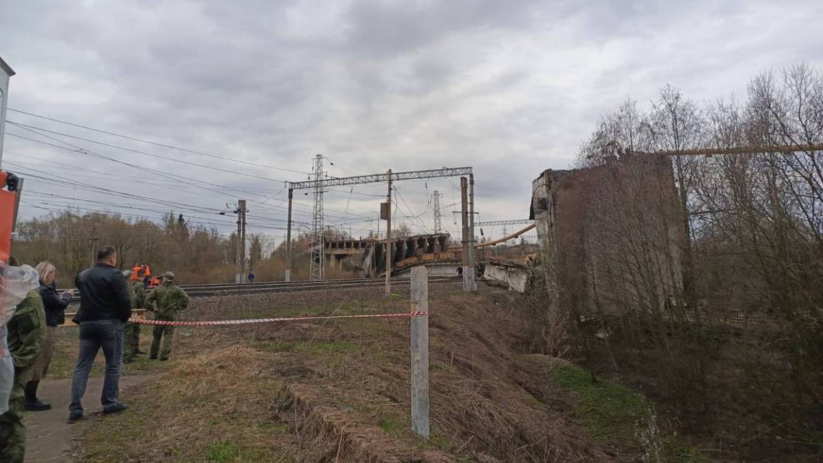 Женщина погибла при обрушении Панинского моста в Смоленской области
