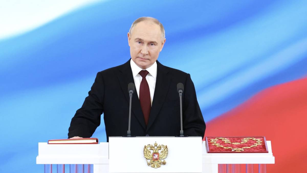 Владимир Путин снова у руля: в Москве прошла инаугурация президента России