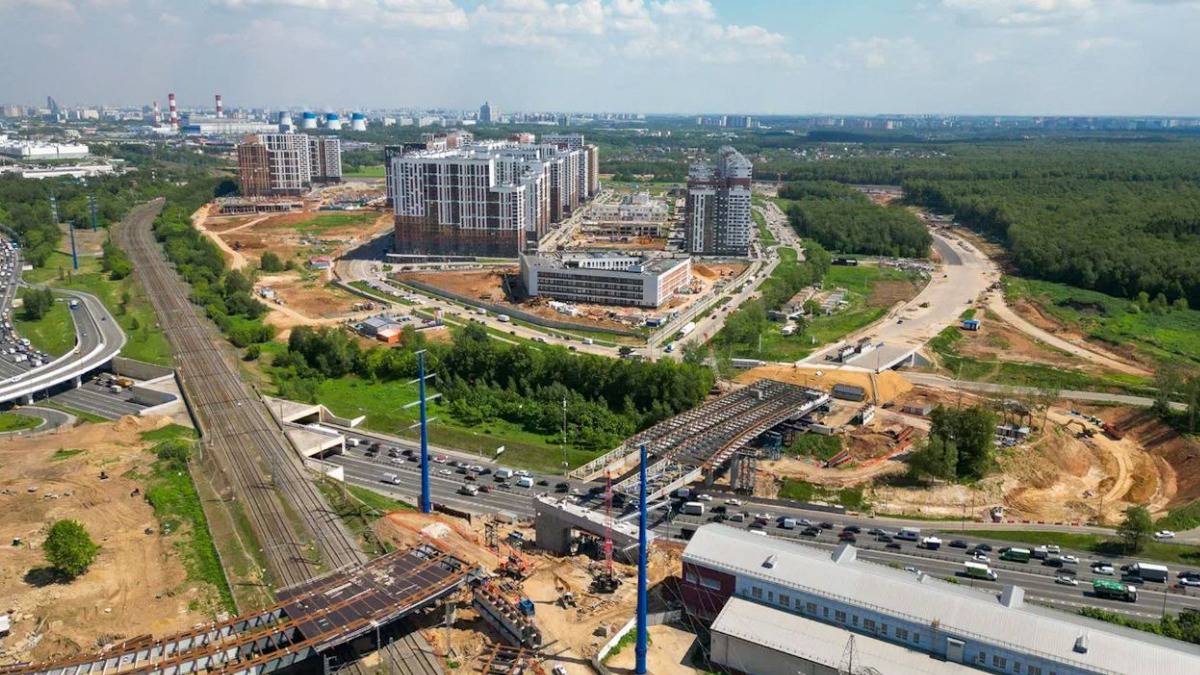 Собянин: Новый участок МСД на юге столицы планируется достроить до конца года