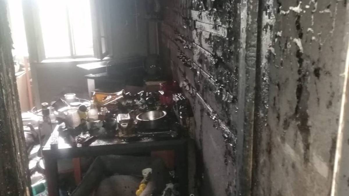 Человек погиб в результате пожара в жилом доме в 5-м квартале Капотни
