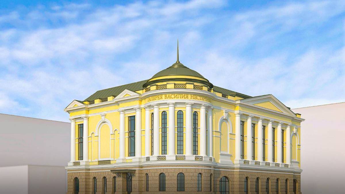Собянин: Началось строительство здания картинной галереи Василия Нестеренко