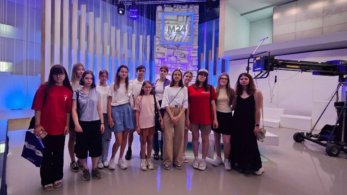 Участники «Первых в медиа» побывали на телеканале «Москва 24»