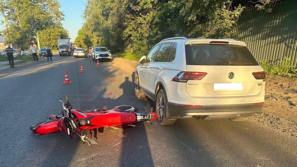 Мотоциклист погиб, выехав на встречную полосу в Люберцах