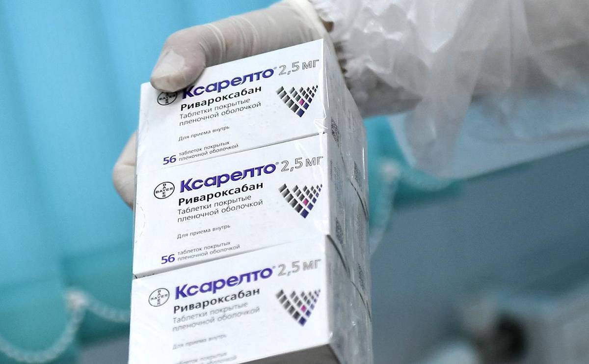Аналог препарата для профилактики инсульта «Ксарелто» появился в России