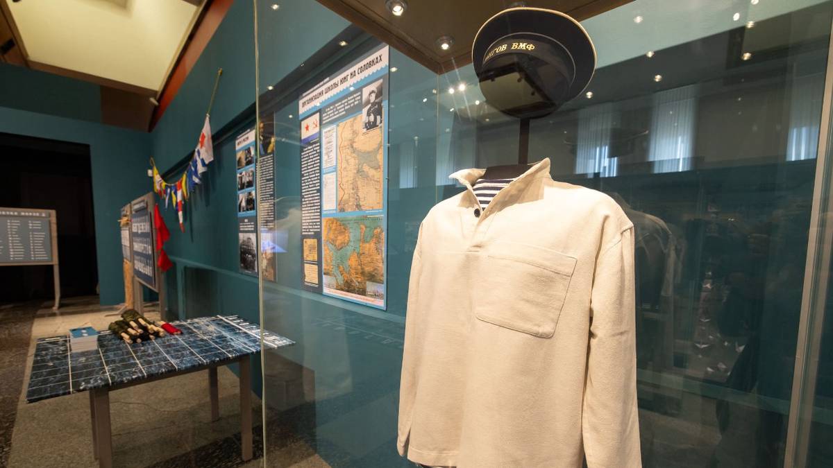 Около 100 раритетов представили на выставке о Соловецкой школе юнг в Музее Победы