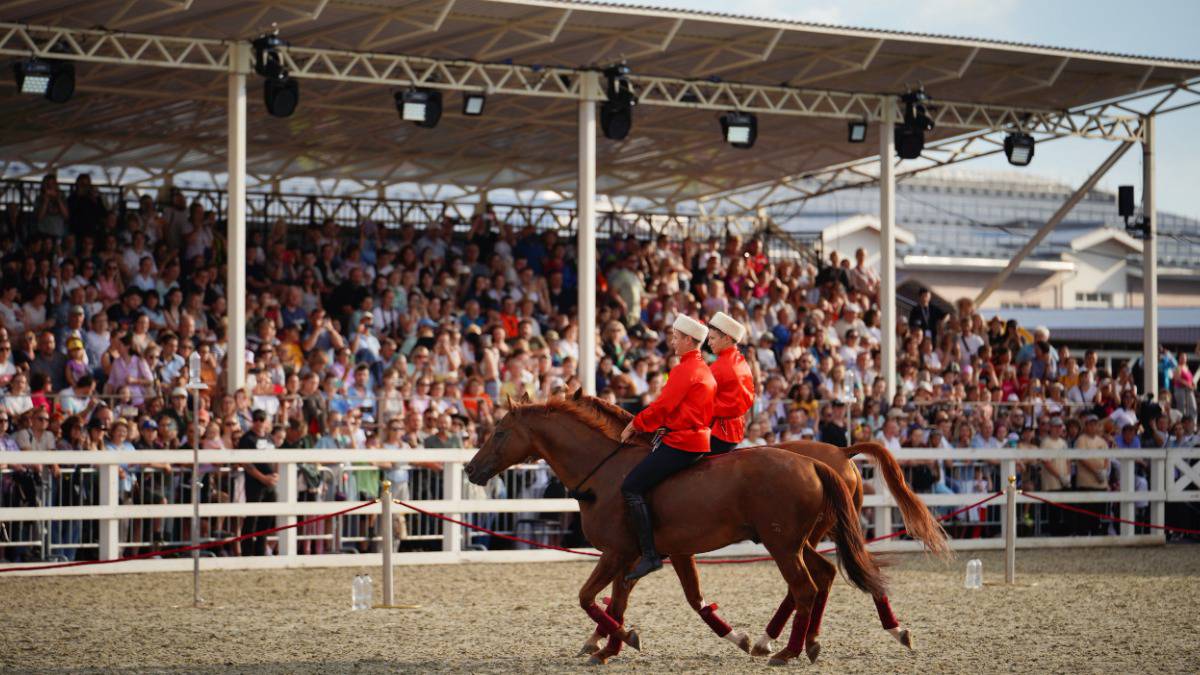 Крупнейший в России конный фестиваль «Иваново поле» прошёл в Подмосковье