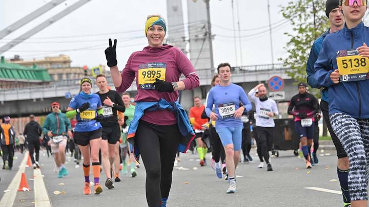Московский полумарафон / Фото: Александр Кочубей / Вечерняя Москва
