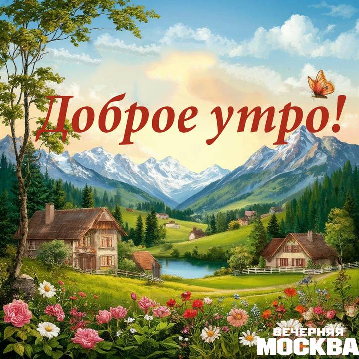 20 красивых открыток с добрым утром: скачать