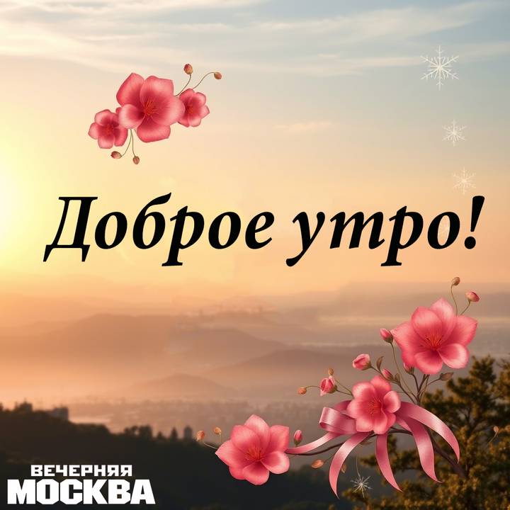 20 красивых открыток с добрым утром: скачать