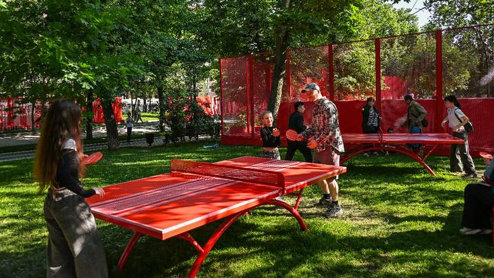 Летний клуб «Москва» на Тверском бульваре приглашает на необычные спортивные активности