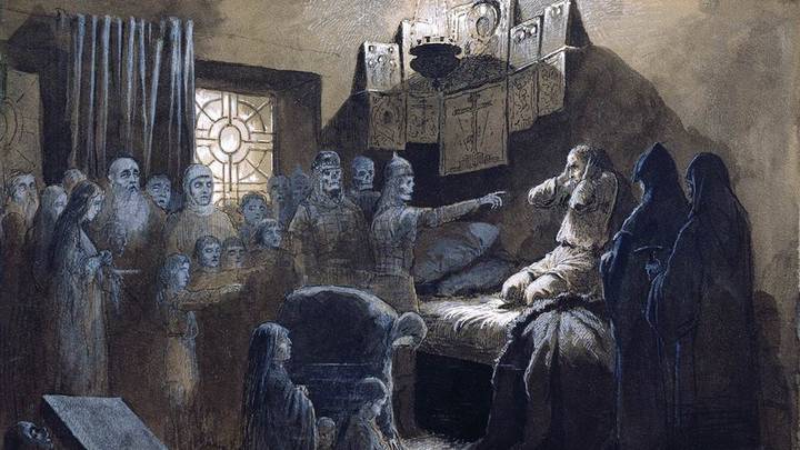 Михаил Клодт. Иван Грозный и тени его жертв