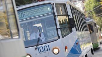 Парад исторических трамваев стартовал в Москве