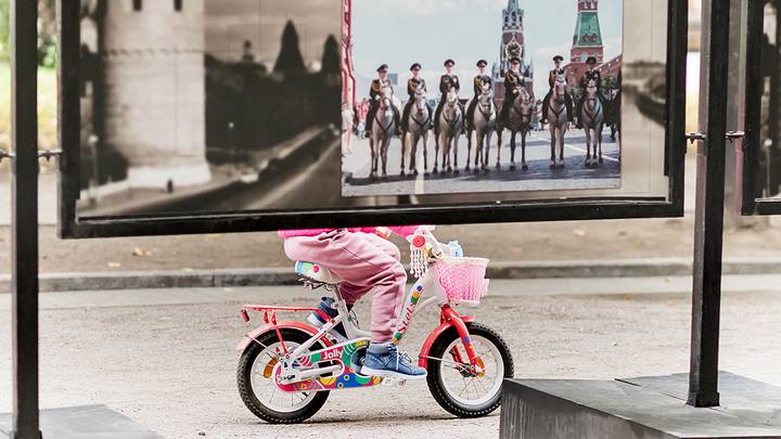 Детский веломарафон / Фото: Дмитрий Дубинский / Вечерняя Москва