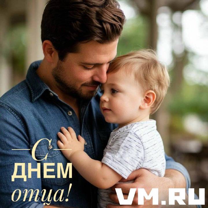 День отца 2025: красивые открытки к празднику