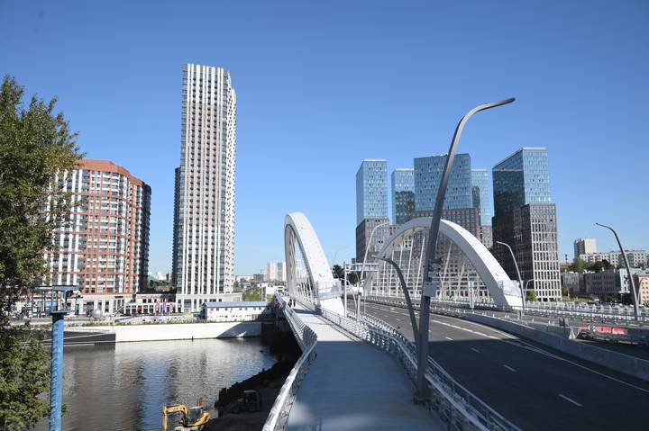 «Космический» прорыв или мост, который ждали жители столицы