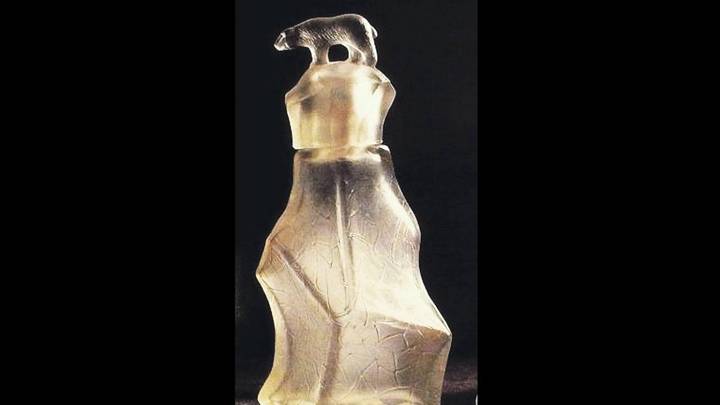 Флакон одеколона «Северный», сделанный по рисунку Малевича