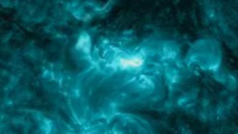 Произошедшую на Солнце вспышку высшего класса мощности сняли на видео