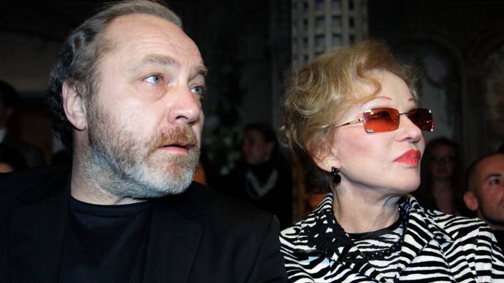 Людмила Гурченко с супругом Сергеем Сениным 