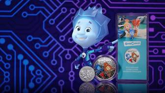 Центробанк выпустит памятные монеты с «Фиксиками»