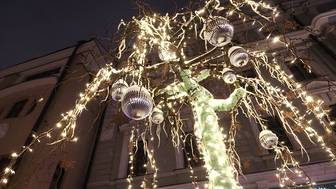 Архитектурно-художественная подсветка будет работать в Москве всю новогоднюю ночь