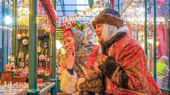 Подарки для близких можно найти на прилавках площадок «Путешествия в Рождество»