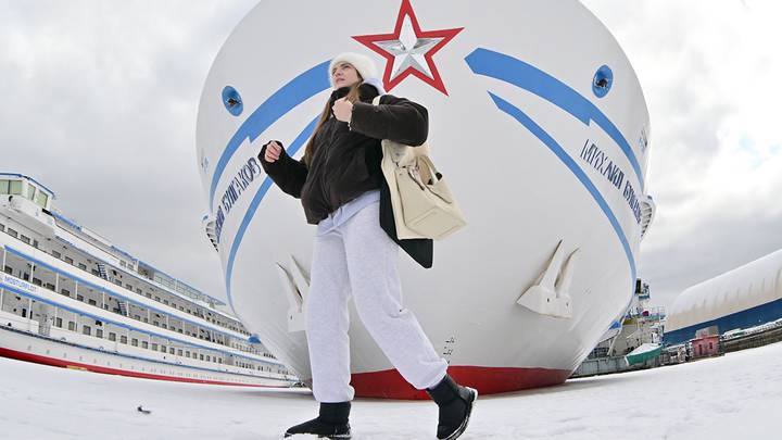 Экскурсия на место зимовки теплоходов в Хлебниковском затоне в Долгопрудном / Фото: АГН Москва