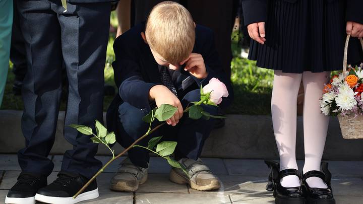 Праздничная линейка для первоклассников в школе № 1367 / Фото: АГН Москва