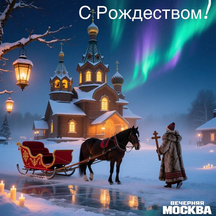 Красивые открытки с рождеством: скачать