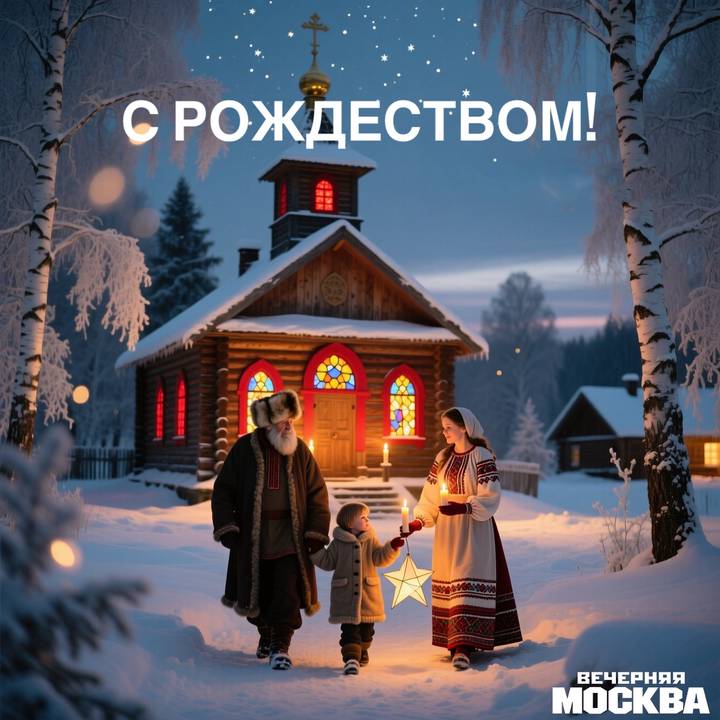 Красивые открытки с рождеством: скачать