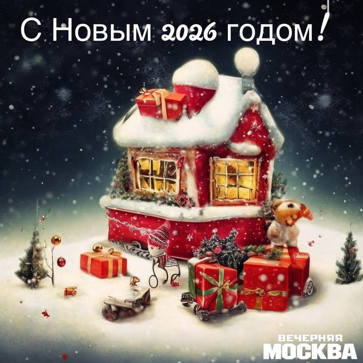 Красивые открытки с Новым годом Огненной лошади 2026: скачать