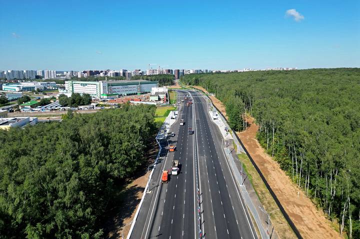 Открытие участка магистрали Солнцево — Бутово — Варшавское