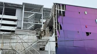 Гладков опубликовал кадры последствий удара ВСУ по центру Белгорода