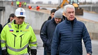 Сергей Собянин: При строительстве дорог уделяем внимание связям между районами