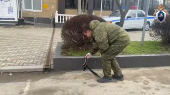 СК опубликовал видео с территории колледжа в Анапе, где произошла стрельба