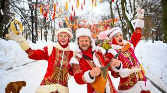 Предприниматели создали пространство народных гуляний на фестивале «Масленица» на Тверском бульваре