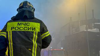 МЧС: Пожар в Мытищах полностью потушен, несколько человек пострадали