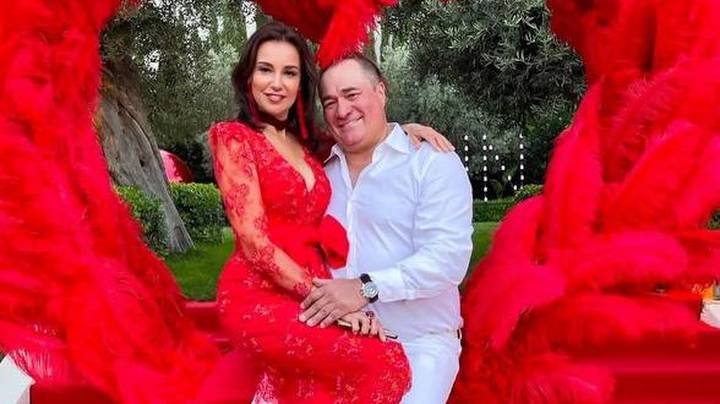 Михаил Данилов с женой Юлией Алексеевой