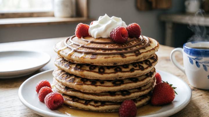 Как приготовить «леопардовые» блины