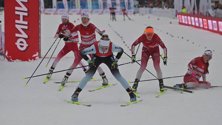 Зимний фестиваль «Гонка Легкова» в «Лужниках» / Фото: Александр Кочубей / Вечерняя Москва