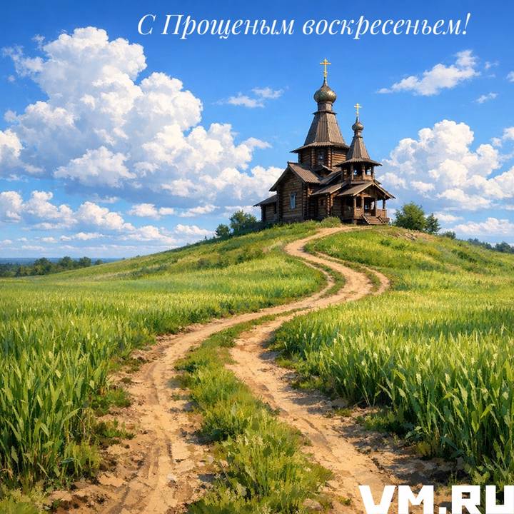 Красивые открытки на Прощеное воскресенье: скачать