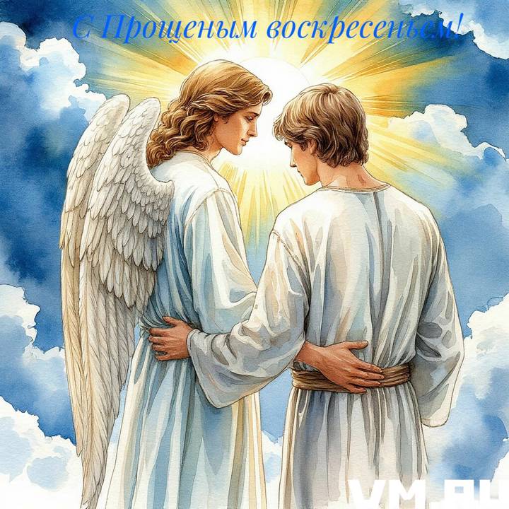 Красивые открытки на Прощеное воскресенье: скачать
